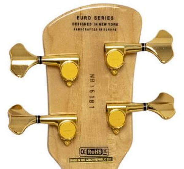 Spector Euro 4 LX Machine Head Set Gold, 2L/2R